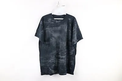 Vintage Streetwear Mens Large Faded Niagara Falls Maid Of The Mist T-Shirt Black • $49.95