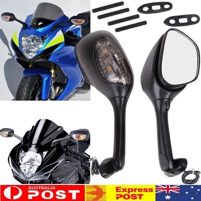 2X Rear View Side Mirror Fit For SUZUKI GSXR600 GSXR750 GSXR1000 K5 K6 K7 K8 K9 • $62.59