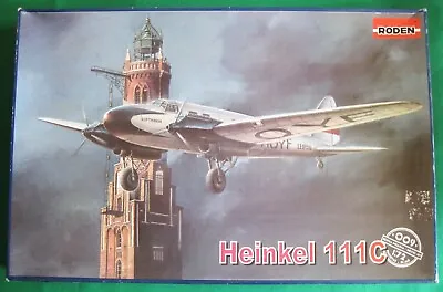 £25 • Buy Roden 1/72 Scale Heinkel He 111C Lufthansa Airliner Model Kit