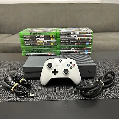 $269 • Buy Microsoft Xbox One S 500gb Storm Grey Game Console With 20 Games