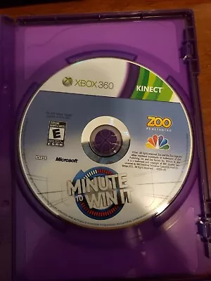 Minute To Win It (Xbox 360 2011) NO TRACKING - DISC ONLY  • $3.98