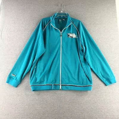 Lifted Research Group Sweater Womens 2XL Full Zip Blue Adult Casual LRG * • £13.73