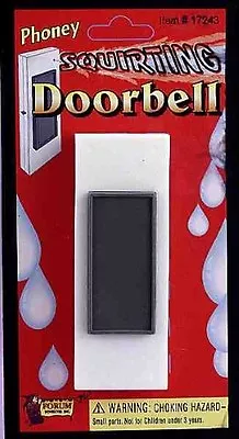 Squirting Doorbell - Squirt Your Victim For A Surprise When They Ring The Bell! • $1.69