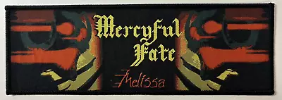Mercyful Fate MELISSA Licensed Woven Strip Patch Sew On Heavy Metal FWOBM • $35.23