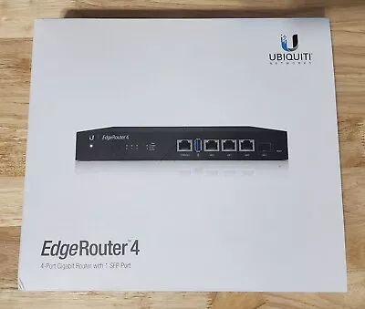 Ubiquiti ER-4 EdgeRouter 4 Port Gigabit Router With 1 X SFP Port • $115