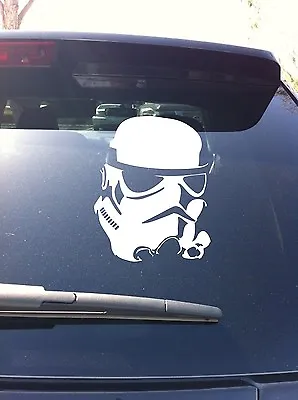 03-05 Stormtrooper Star Wars Window Vinyl Sticker Decal Imperial Sith Death Star • $5