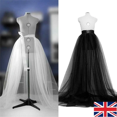 £10.88 • Buy Women High Waist RUFFLE MESH TUTU MAXI SKIRT Sheer Net Tulle Pleated Long Skirt