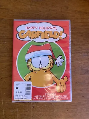 Happy Holidays Garfield (DVD) Christmas Thanksgiving Special New Factory Sealed! • $19.99