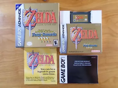 The Legend Of Zelda A Link To The Past Nintendo Game Boy Advance~Tested • $109.99