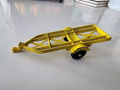 Vintage Tootsietoy Yellow Boat Trailer Excellent • $8.99