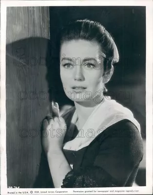 1959 Press Photo Actress Janette Scott In The Devil's Disciple 1950s • £14.25