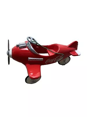 Vintage 1997 Coca-Cola Coke Collectors Edition Pedal Plane No Box • $12.31