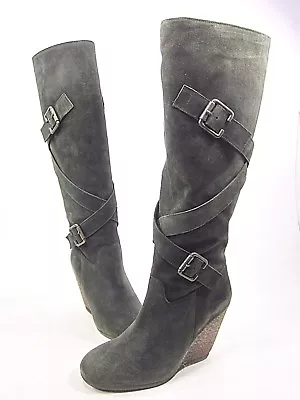 Nara Shoes Zagabria Knee High Boot Womens Box Kaki Us 8m New Without Box • $119.99