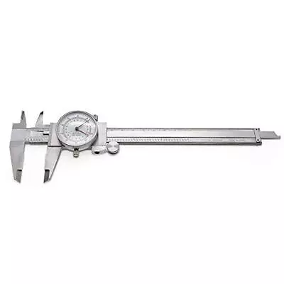 Dial Caliper 06 /0.001  Precision 0150mm Dual Metric Inch Dial Caliper Double Sh • $37.26