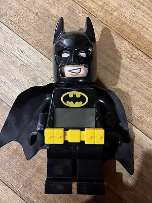 LEGO The Batman Movie Digital Alarm Clock 10” DC Batman 2017 Cool Light Up • $30