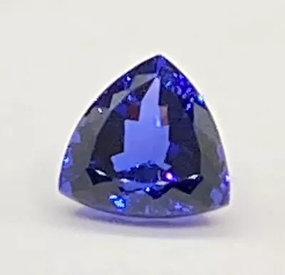 5.20ct Genuine Tanzanite Trillion Cut Gem AAAA Unbelievable Blue Violet Color • $1699