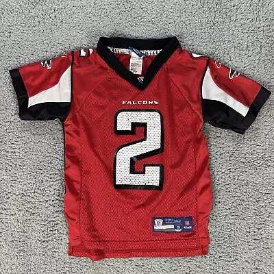 Atlanta Falcons Matt Ryan #2 Reebok Boys Jersey Red Size S Small • $14.95