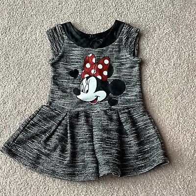 Disney Infant Dress 12 Month Minnie Mouse Short Sleeved One Back Button • $7.99