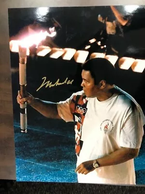 MUHAMMAD ALI Signed 16x20 Olympic Torch  JSA BB70758 • $899