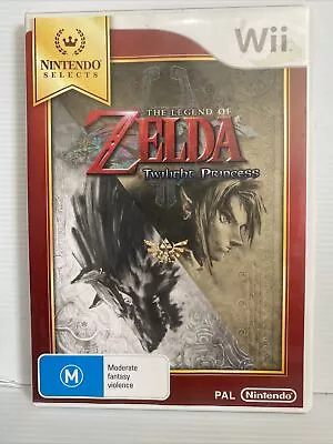 Nintendo Selects : The Legend Of Zelda: Twilight Princess (Nintendo Wii) PAL VGC • $35