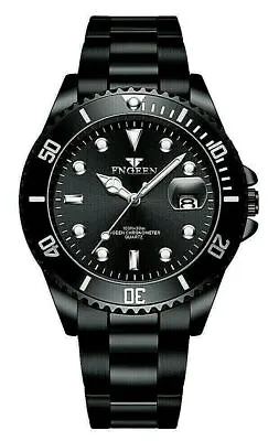 Fngeen Men's Black Watch - 8080 • $80.99