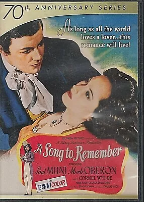 A Song To Remember (DVD1944 / 2015 70th Anniversary) [F] • $9.50