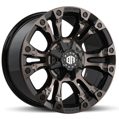 $1599 • Buy Holden Colorado Wheels 20 Inch Black Rock Forcer Wheels 4x4 Rims 20x9