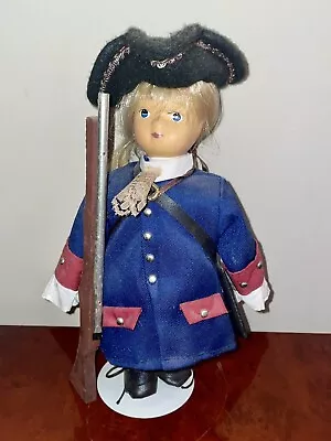 Vintage Civil War Military Girl Porcelain Doll Figuine W/ Stand  • $39.99