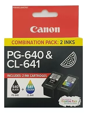 Genuine Canon PG 640 / CL 641 / PG 640XL / CL 641XL / PG 640XXL / Combination • $30