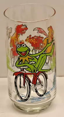 Vintage 1981 Kermit The Great Muppet Caper Collectors Glass Cup McDonald’s • $20
