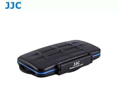 JJC Memory Card Case  - Fits 6 SD 6 MSD 2 SIM 4 Micro SIM 4 Nano SIM • $6.90