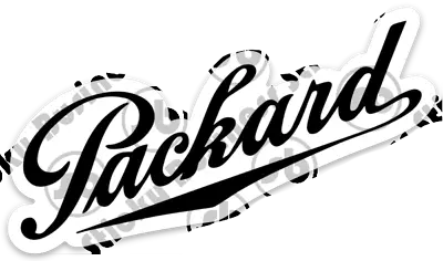 Retro Vintage Packard Car Co. Script Logo 4 Inch Vinyl Sticker Decal Buick Ford • $3.99