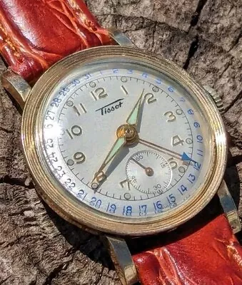 Rare Vintage Tissot Pointer Date Mechanical (Manual Wind) Watch - 17 Jewels • $499