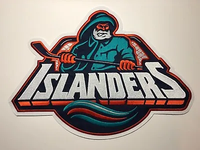 $59.95 • Buy New York Islanders Fisherman Jersey Patch Blue Wave Large Front Crest 