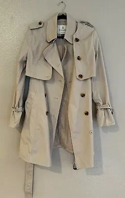 VTG The Collection Debenhams Taupe Belted Double Breasted Trench Coat 2 In 1 • $29.99