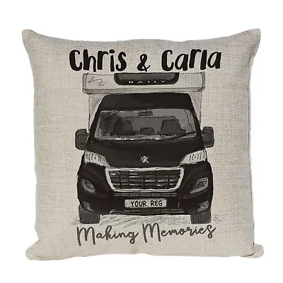 Personalised Cushion Bailey Motorhome Camper Van Cushion Avalable In Colours • £17.99