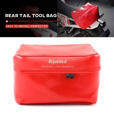 Red Mudguard Tool Bag Fender Pack Tail Bag For KOVE 450 Rally 2023 • $93.93