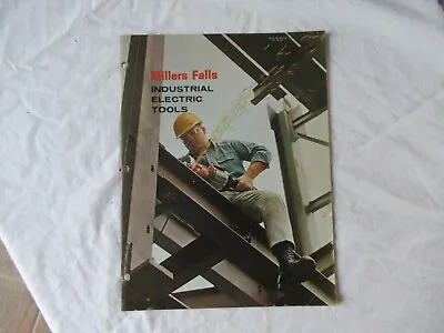 1967 Millers Falls Industrial Electric Tools Catalog Brochure • $34.99
