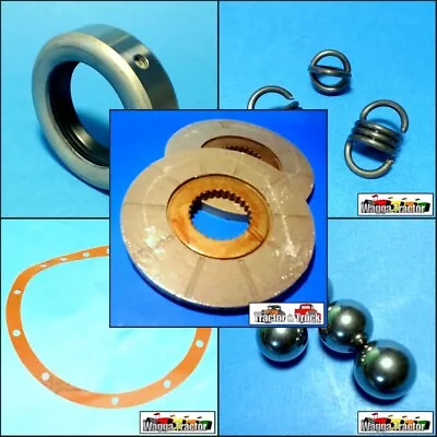 BDK5918 Brake Disc Kit Massey Ferguson MF 65 Tractor & MF 165 175 W 7in Dry Disc • $182