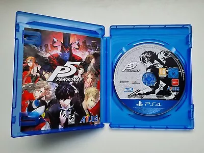 PS4 Persona 5 (PAL AUS 2017) - No Slip Cover • $19