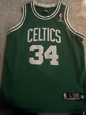 Boys Adidas NBA Boston Celtics Paul Pierce #34 Jersey Size Large • $8.99