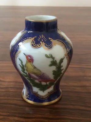 Pretty Miniature Signed Samson French Porcelain Vase In Vgc • £45