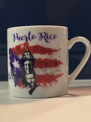 Puerto Rico Mini Cafecito Cup With Flag • $5.99