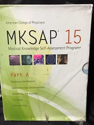 $110 • Buy NEW MKSAP 15 College Physicians Books 