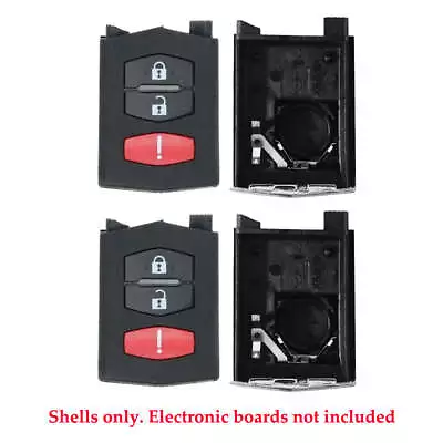 Remote Control Fob Case Shell 3B Compatible With Mazda (2 Pack) • $15.49