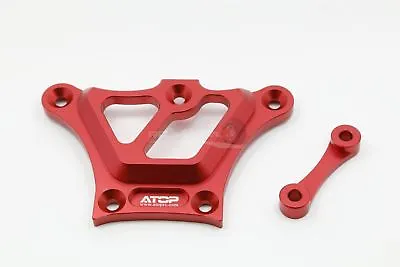 ATOP RC Front Top Chassis Brace - Red King Motor X2Losi 5ive -T  Upgrade Part • £20.99