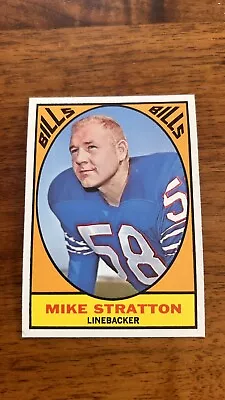 1967 Topps Football Set-Break # 29 Mike Stratton MINT • $20