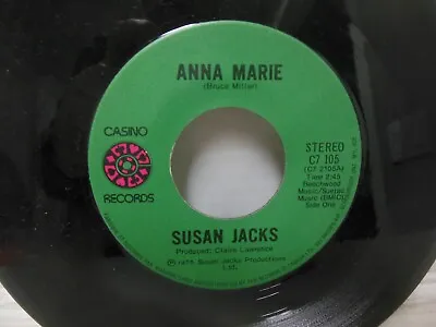 $11.10 • Buy SUSAN JACKS Nr Mint 45 Rpm ANNA MARIE B/w INTO THE NIGHT