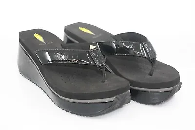 Volatile Frappachino Platform Sandal Size 8 Black • $20