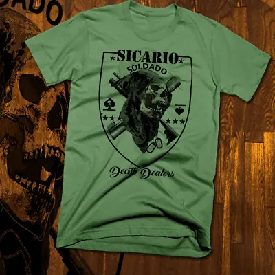 $19.50 • Buy Hitman T-shirt Mexican Sinaloa Cartel Sicario Hitman Narco El Chapo Tee 2 Colors
